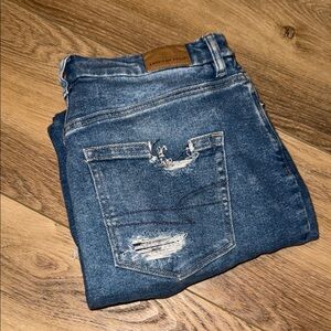 American Eagle Outfitters Women’s Distressed Denim Jeans